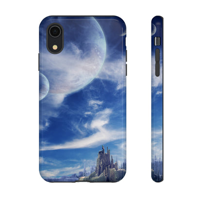 Landscape in fantasy planet 89 - Protective Phone Case