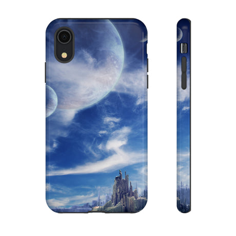 Landscape in fantasy planet 89 - Protective Phone Case