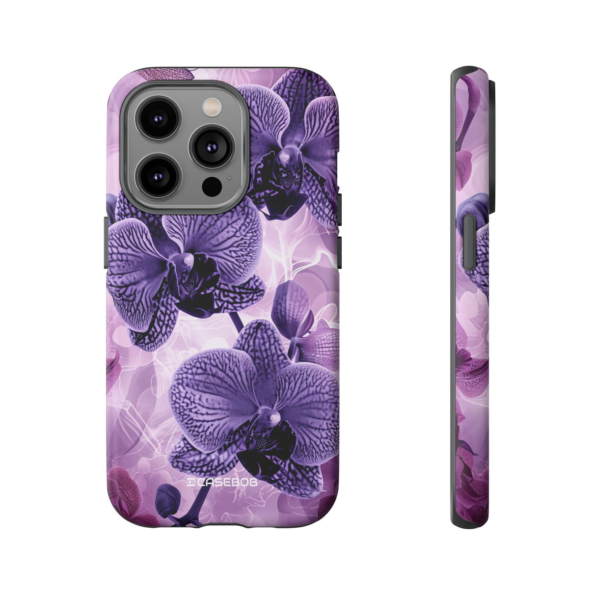 Strahlendes Orchideen-Design | Handyhülle für iPhone (Schutzhülle) 