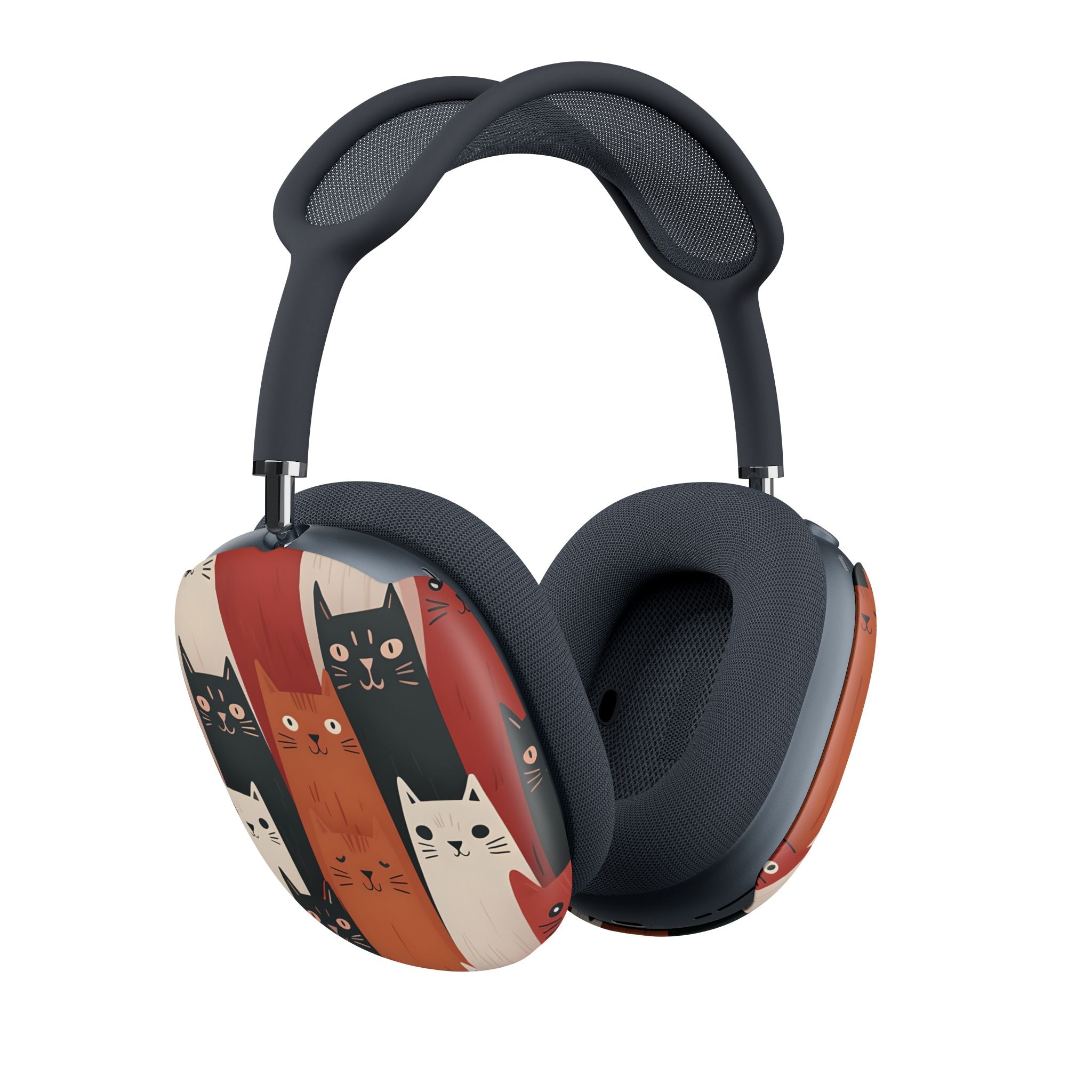 Cat Columns Orange - AirPod Max Case