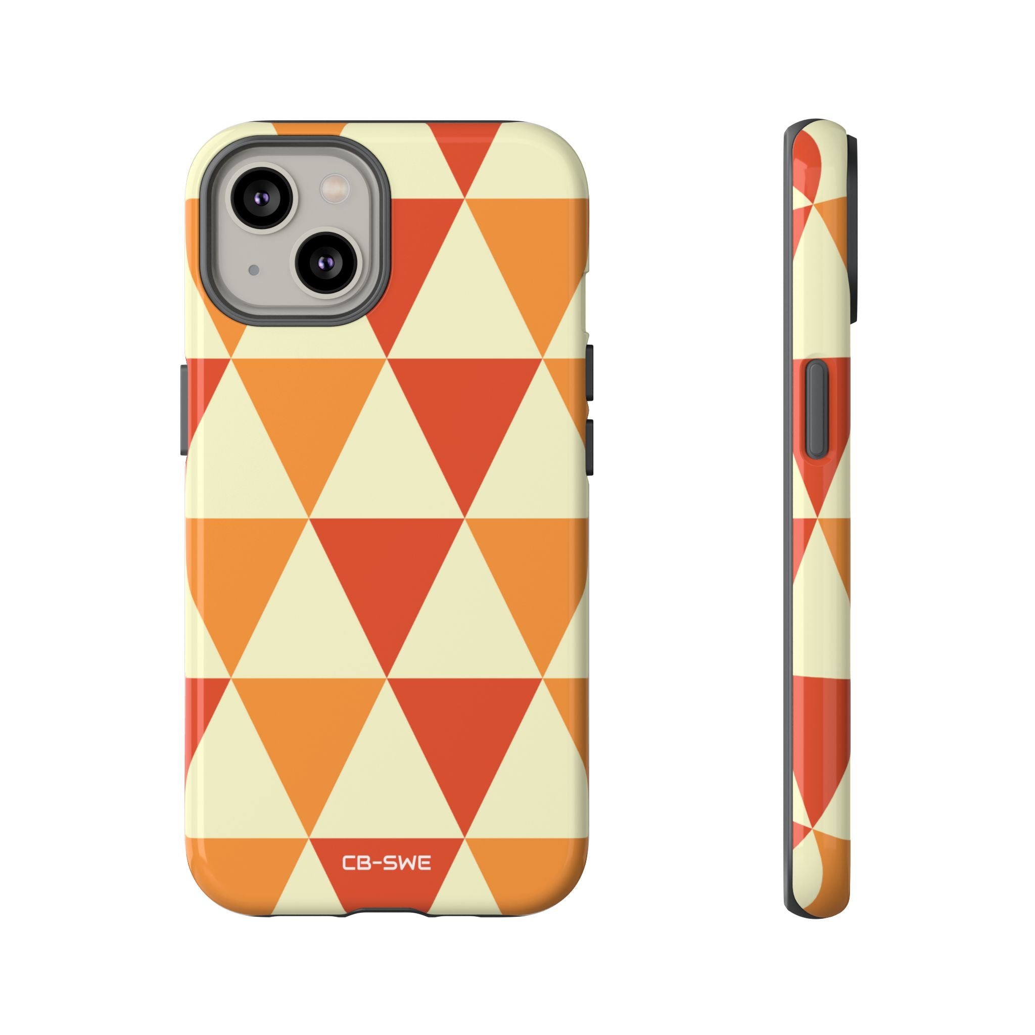 Autumn Triangles Dance - iPhone Case