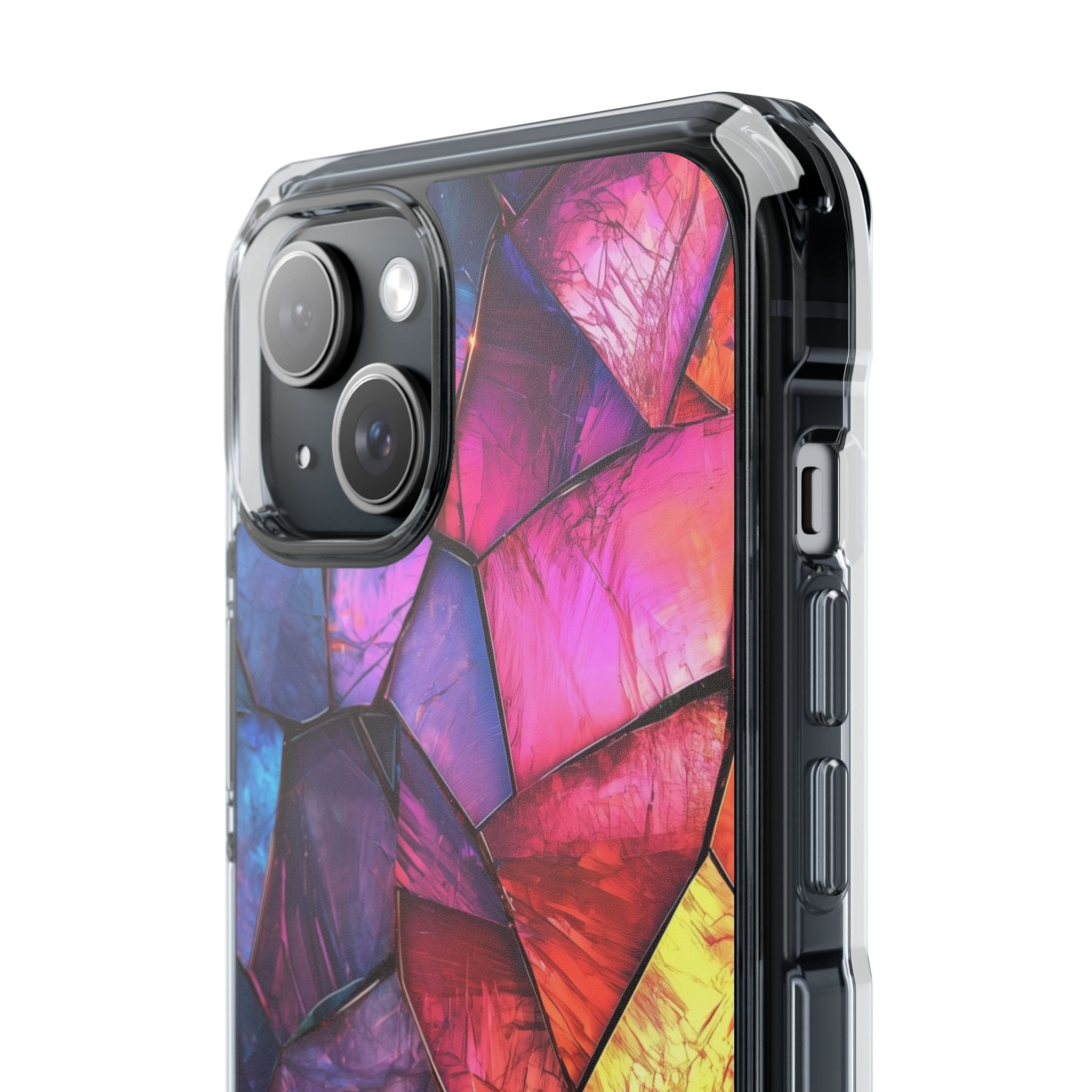 Cracked Prism iPhone 15 Plus Case - Impact