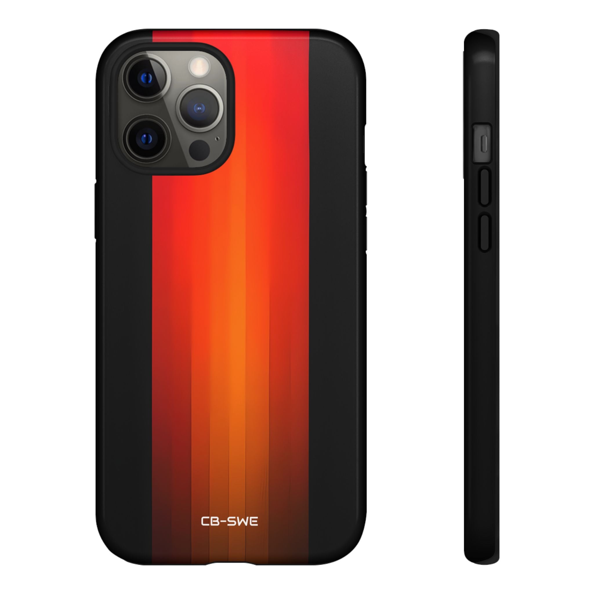 Fiery Symmetry Blaze - iPhone Case