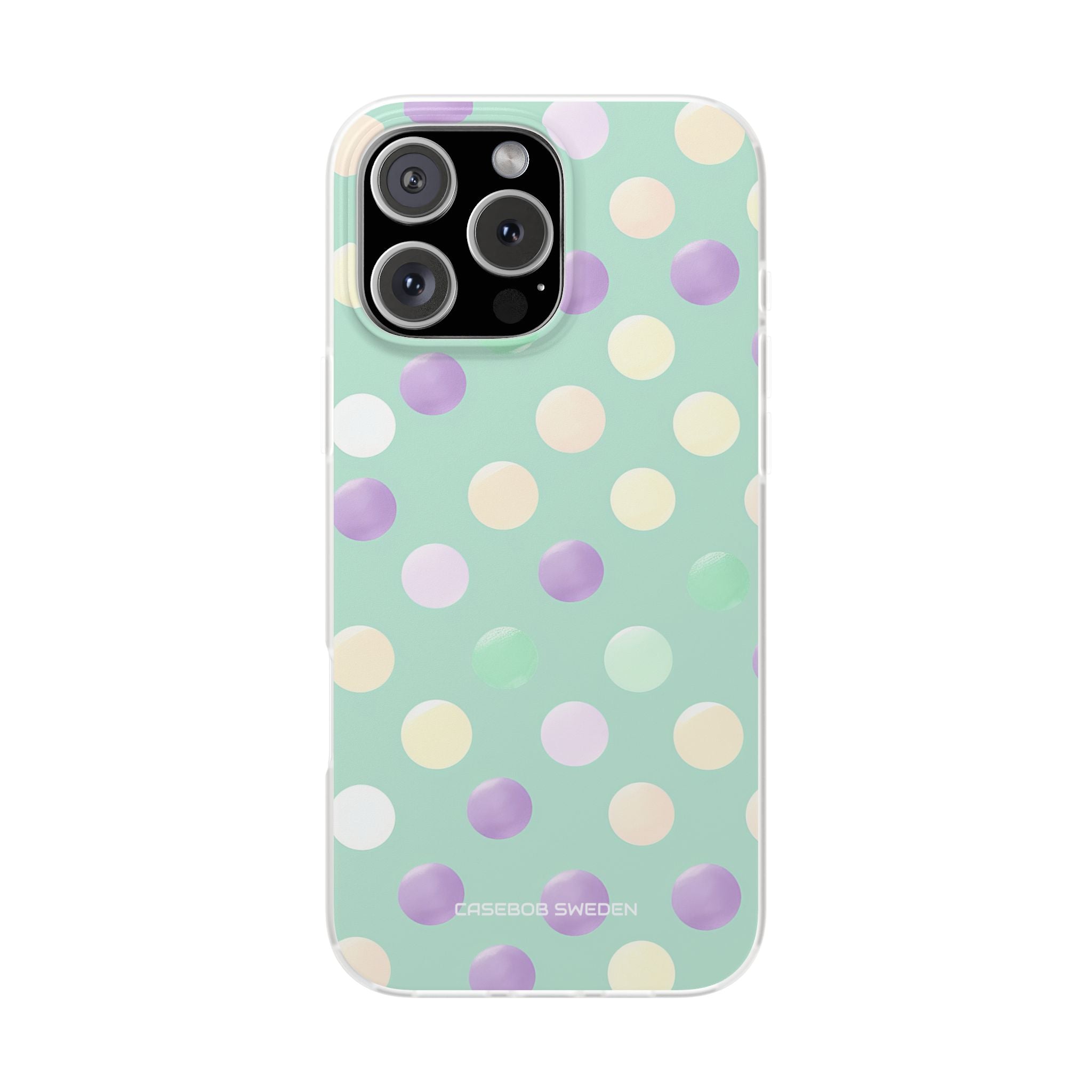 Pastel Polka Dots - Flexi iPhone 16 Phone Case