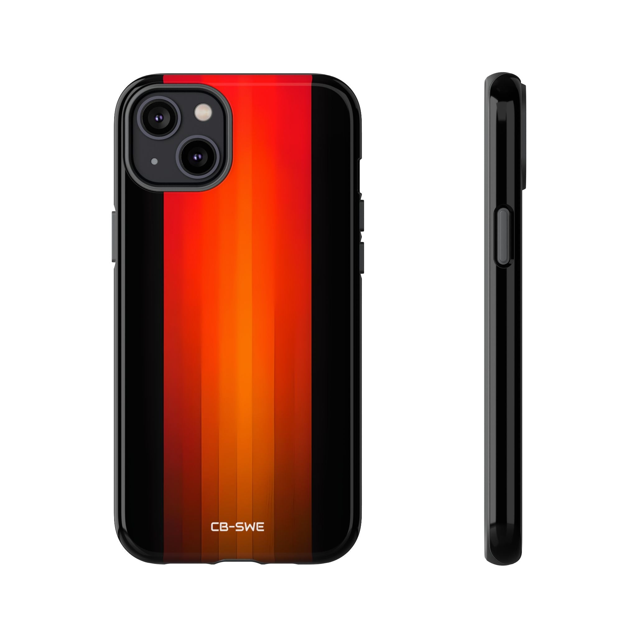 Fiery Symmetry Blaze - iPhone Case