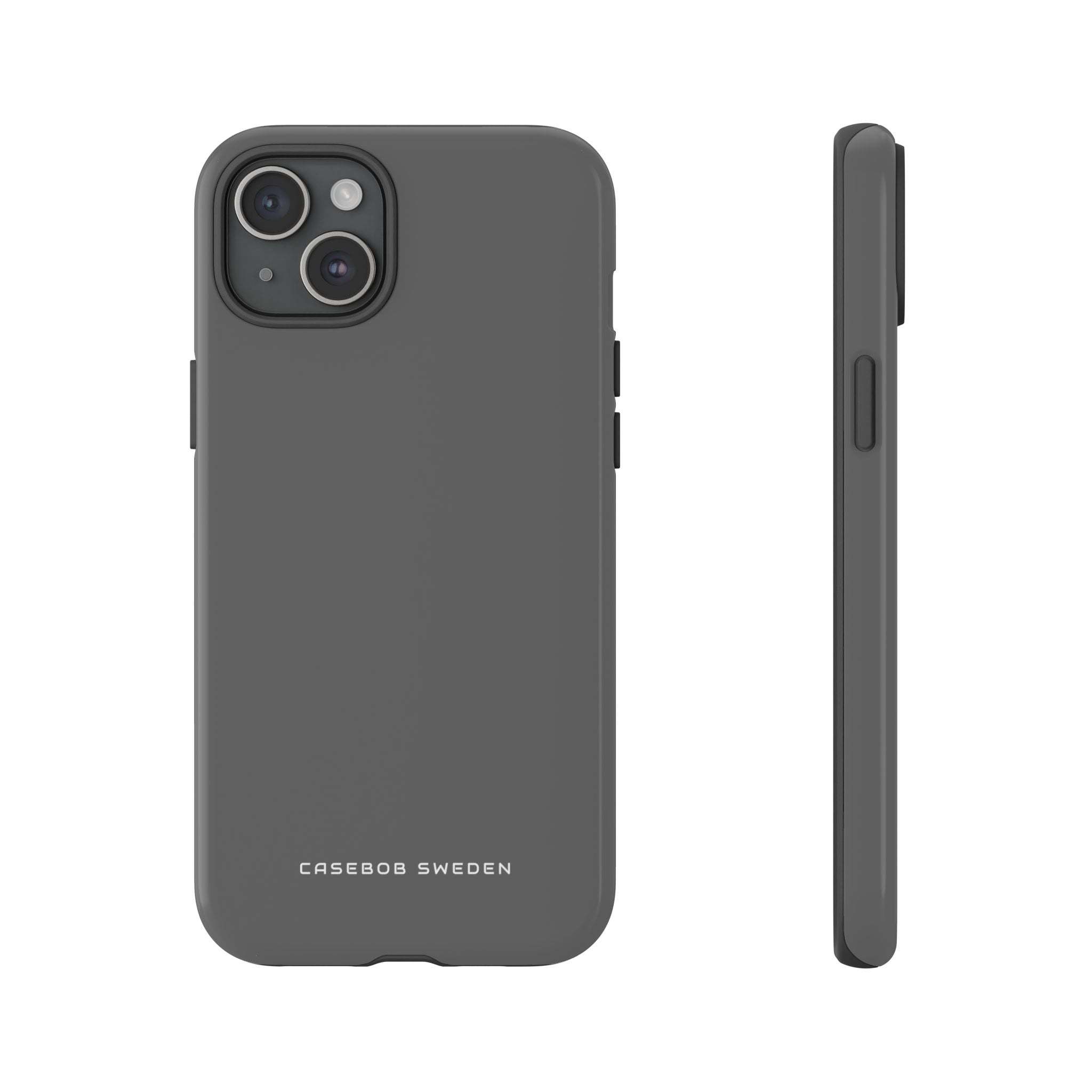 Dim Gray iPhone 15 - Tough Phone Case