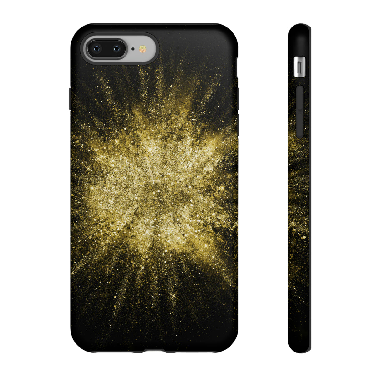 Gold Glitter Background - Protective Phone Case