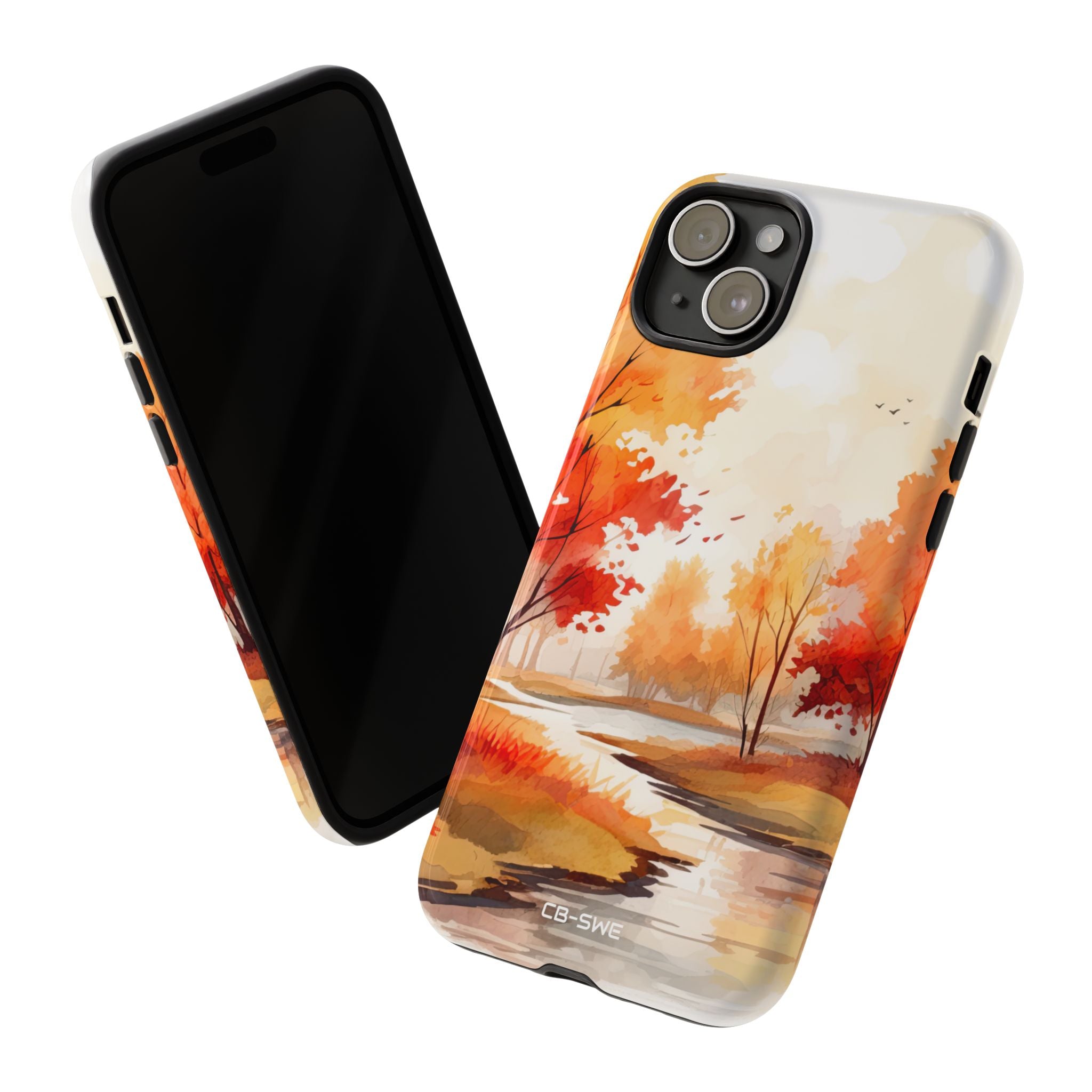 Autumn Leaves Dance - iPhone Case