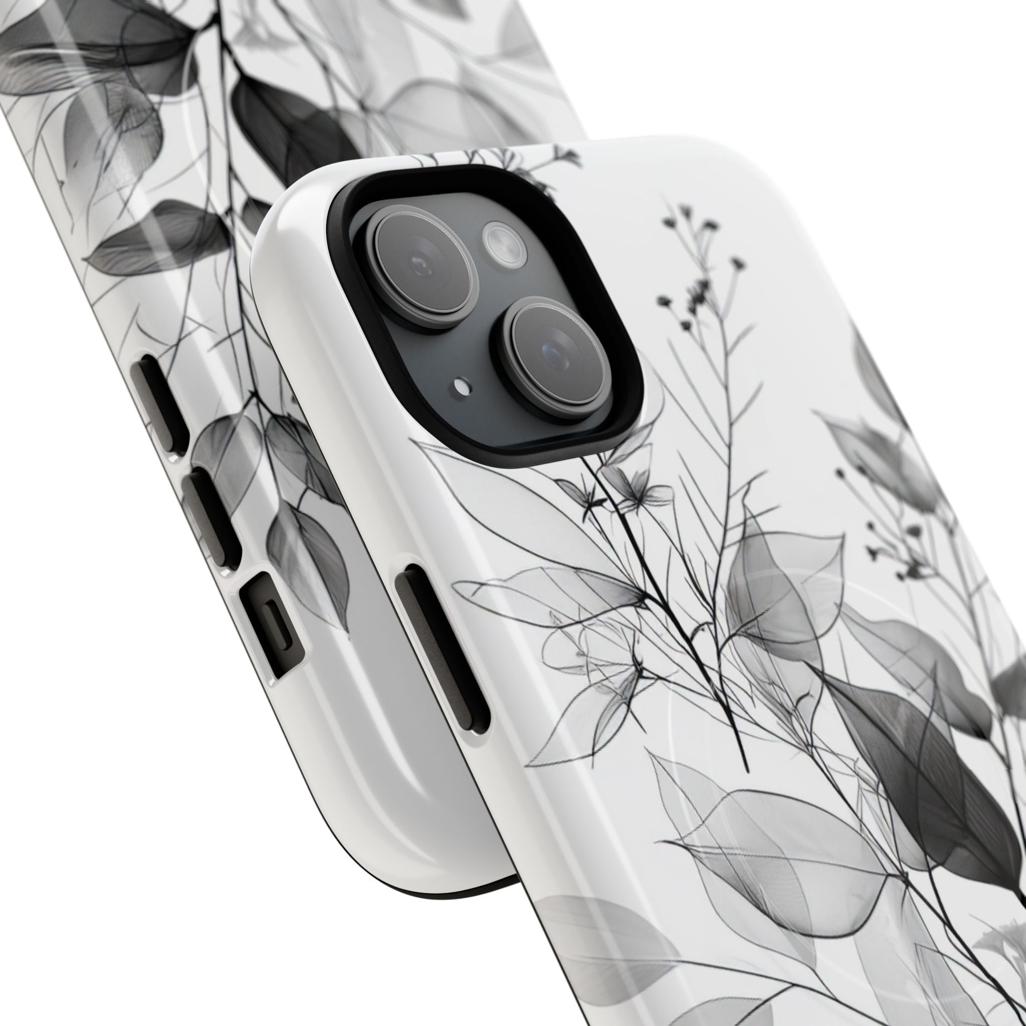 Botanical Line Harmony iPhone 15 | Tough+ Phone Case