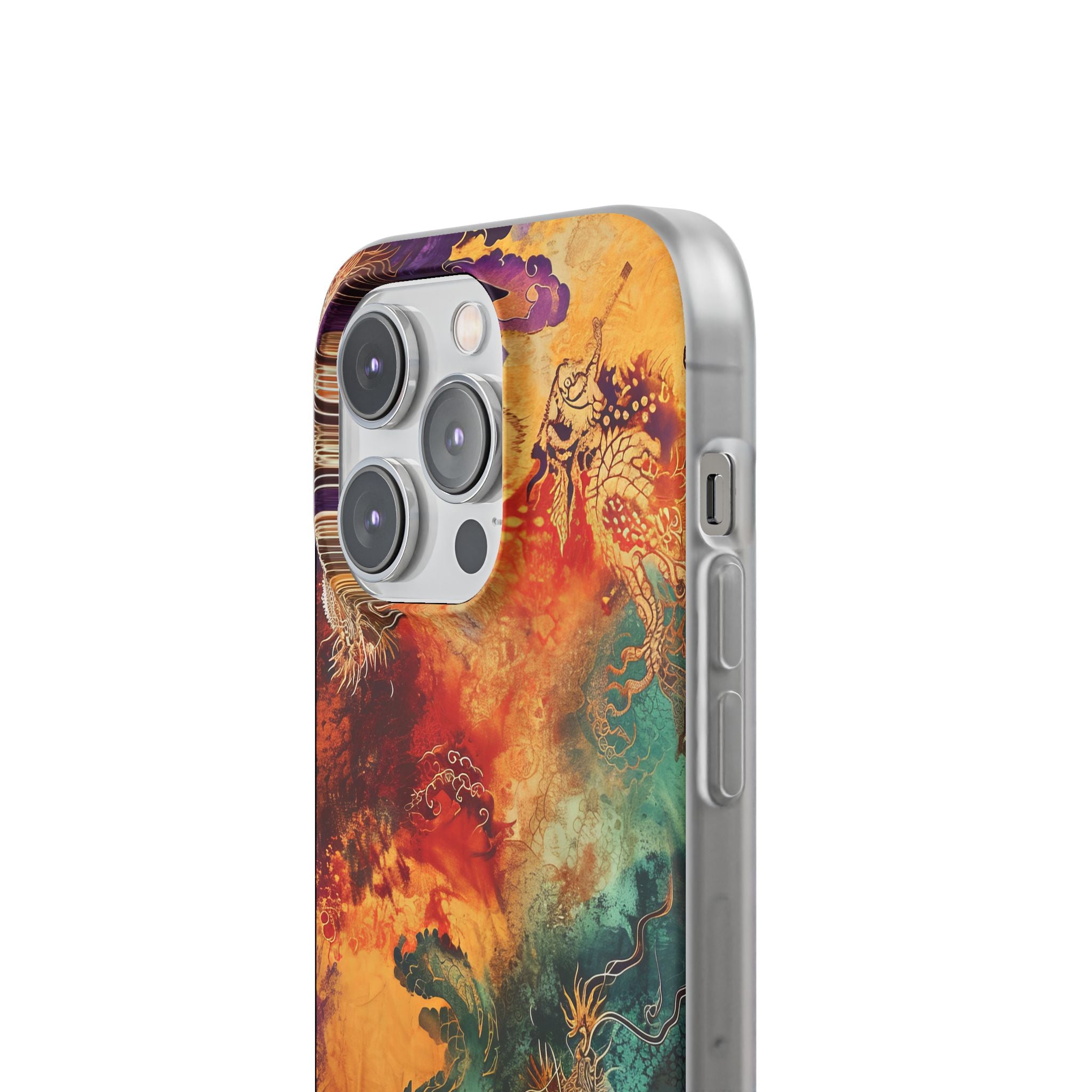 Dragon Ember iPhone 14 Pro Case - Soft