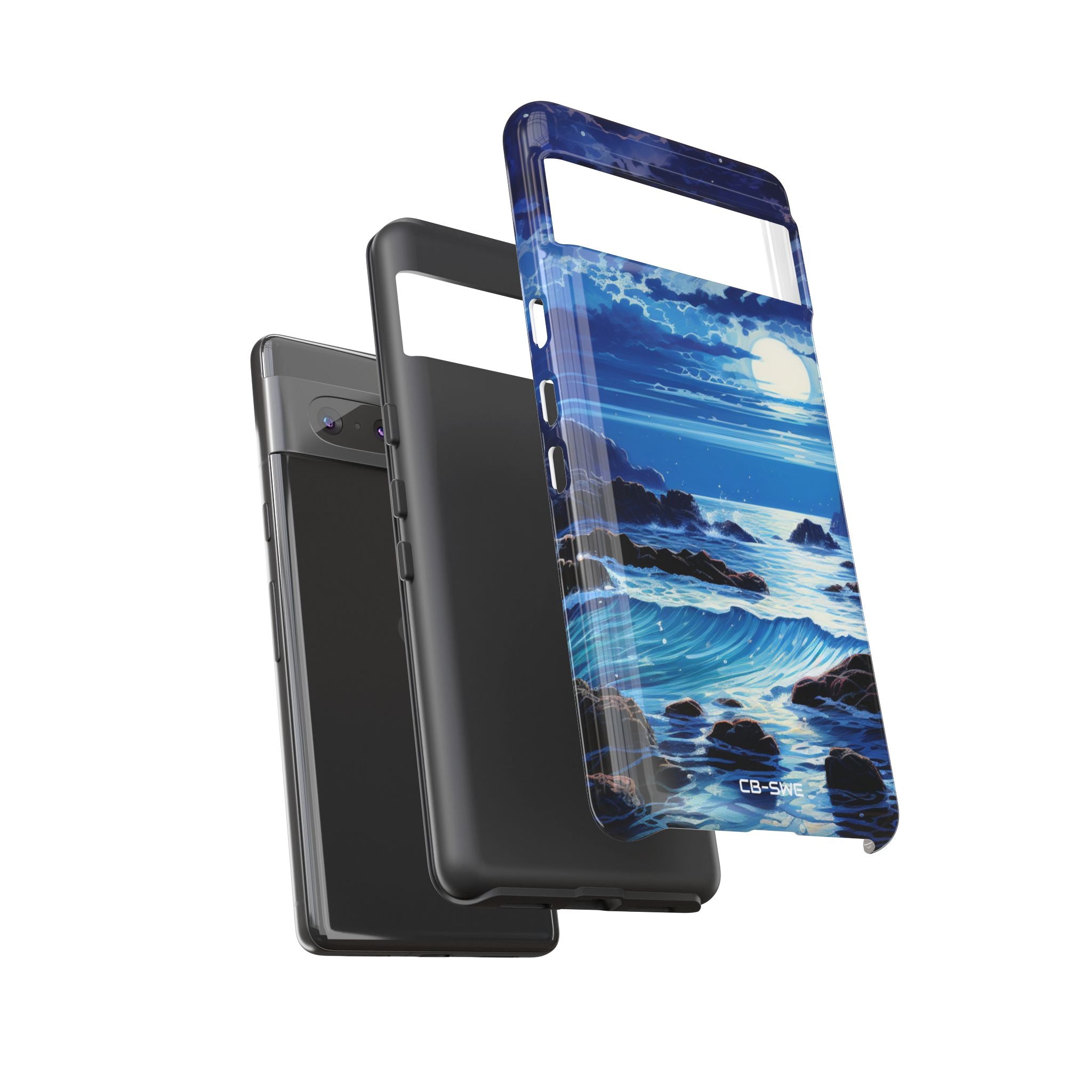 Moonlit Sea Dance - Google Pixel Case
