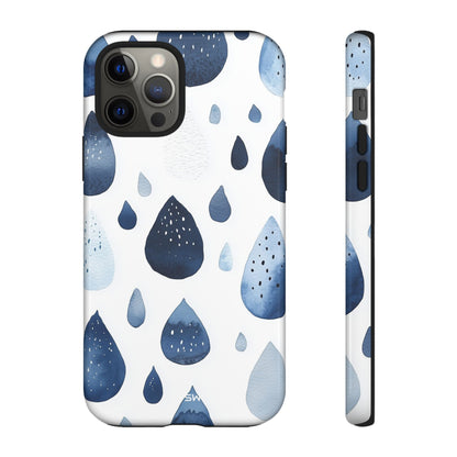 Droplets Flow Softly - iPhone Case