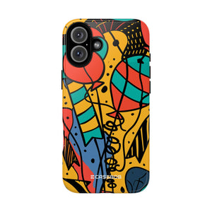 Joyful Whimsy in Vibrant Yellow - for iPhone 16