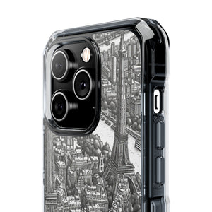 Timeless Cityscape - Phone Case for iPhone (Clear Impact - Magnetic)