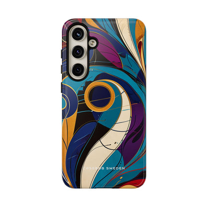 Vintage Vortex Harmony Samsung S24 - Tough Phone Case