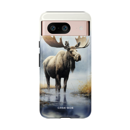 Moose Reflection Google Pixel 8 Case - Tough