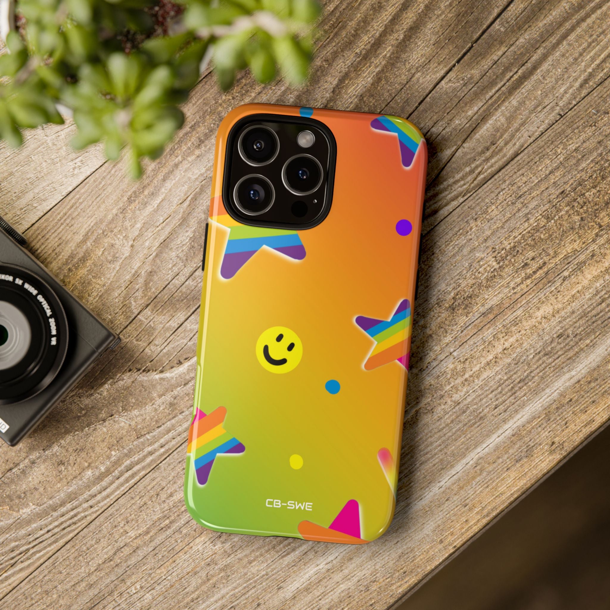 Vibrant Pop Whimsy - iPhone Case