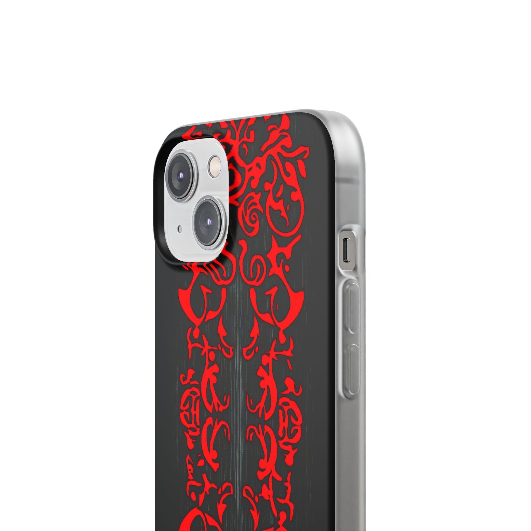 Gothic Crimson Symmetry iPhone 14 - Flexi Phone Case