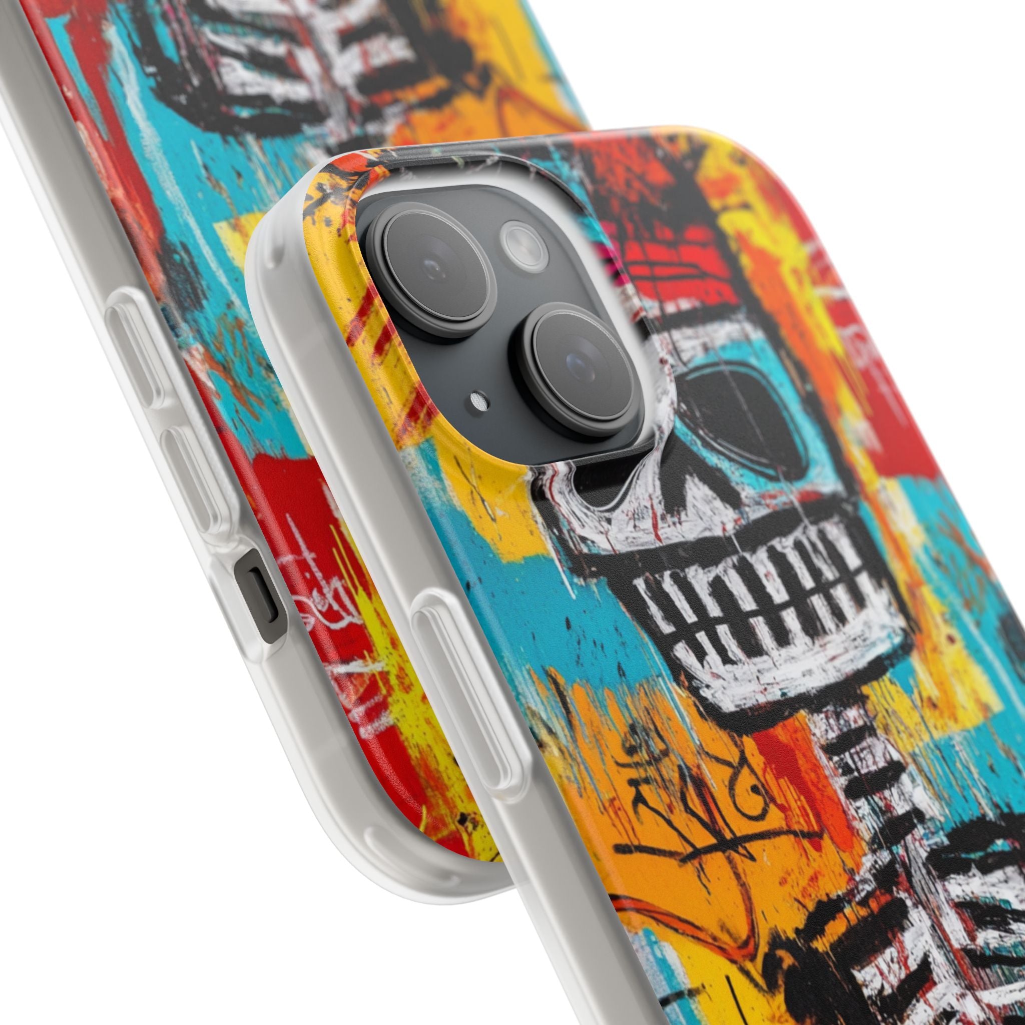 Skeleton Riot iPhone 15 Case - Soft