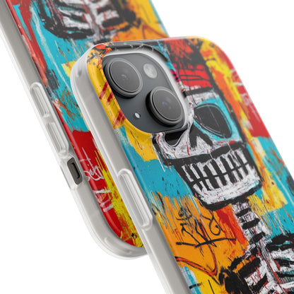 Skeleton Riot iPhone 15 Case - Soft