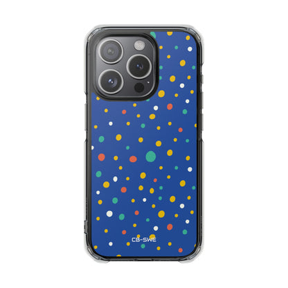 Colorful Dots Dance iPhone Case - Impact
