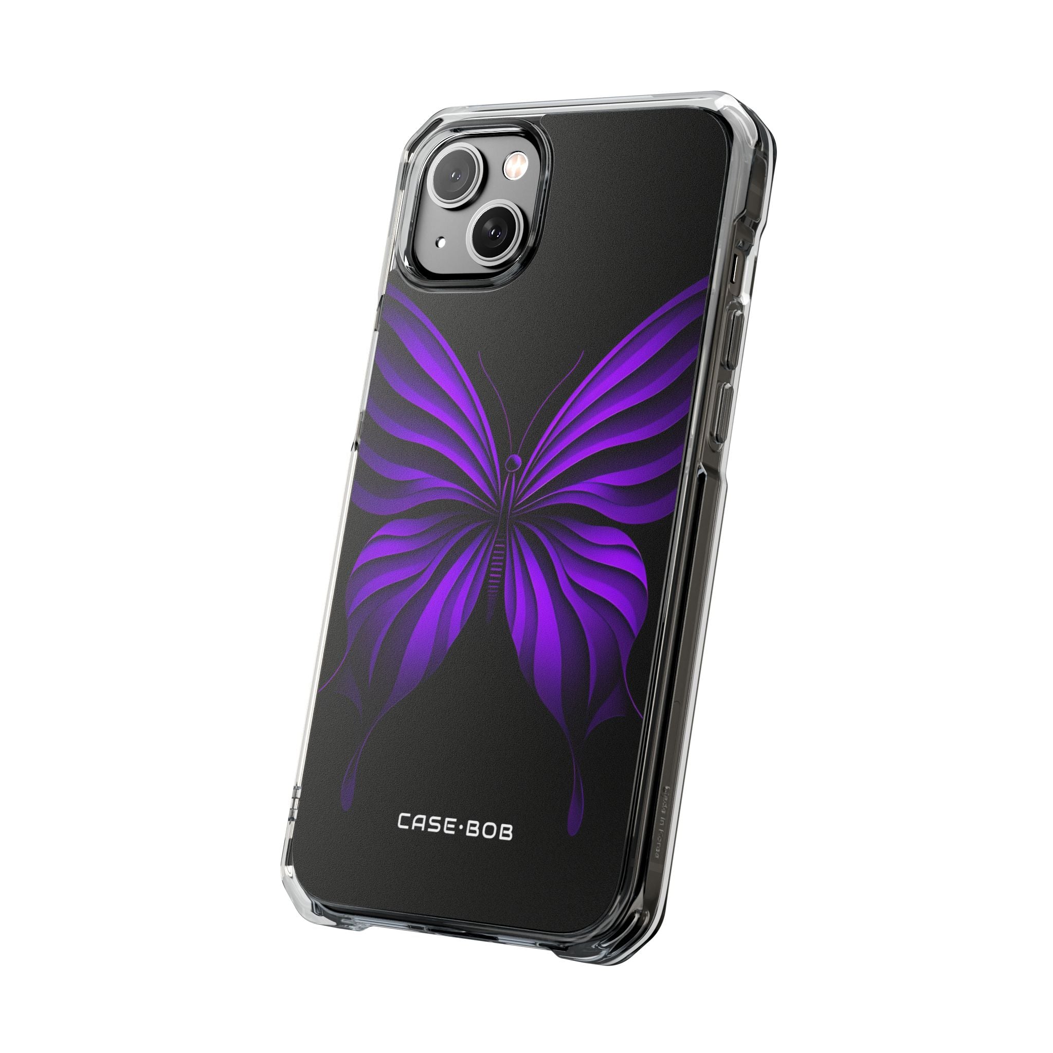 Violet Monarch iPhone 14 Plus Case - Impact