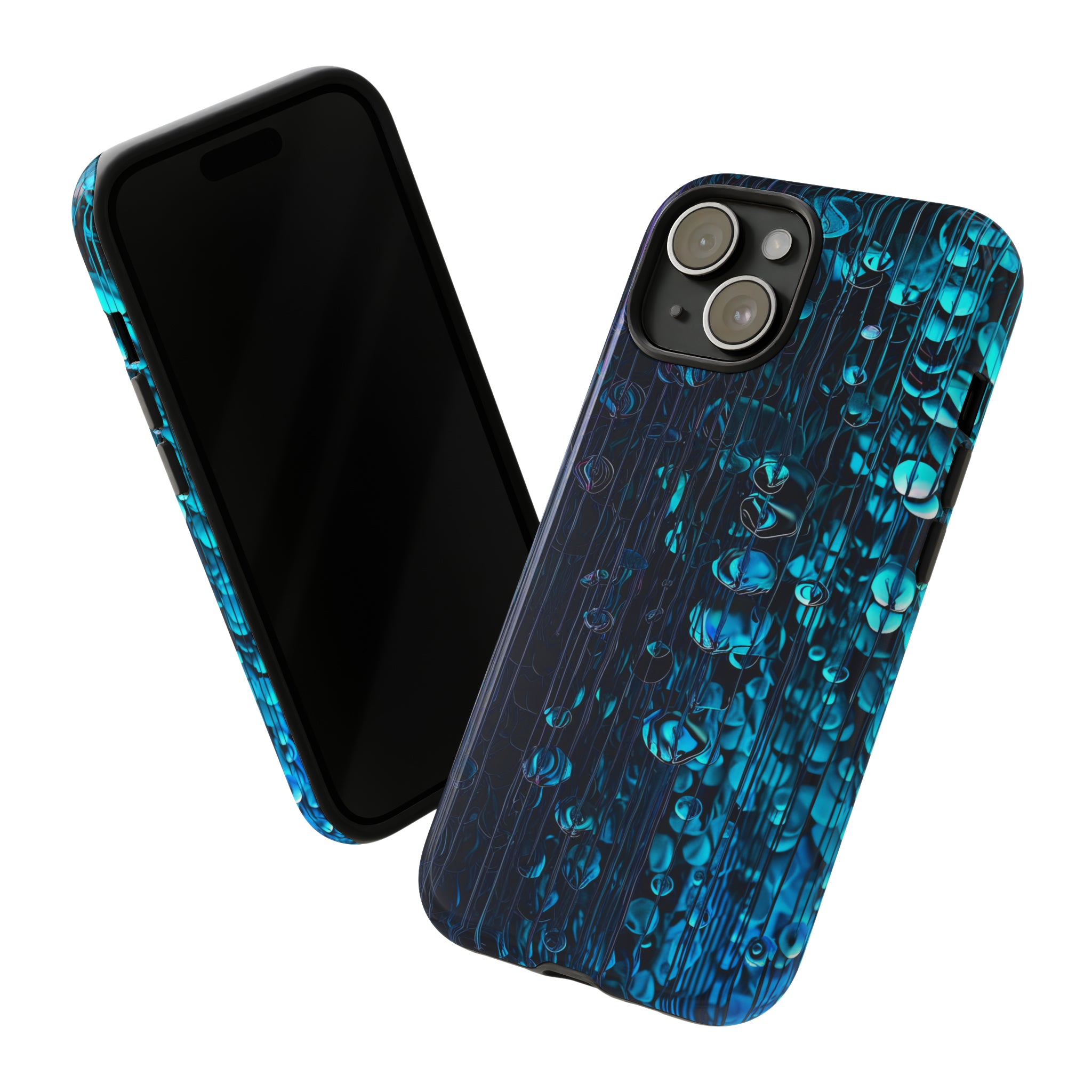 Digital Flow: Abstract Gradient - Protective Phone Case