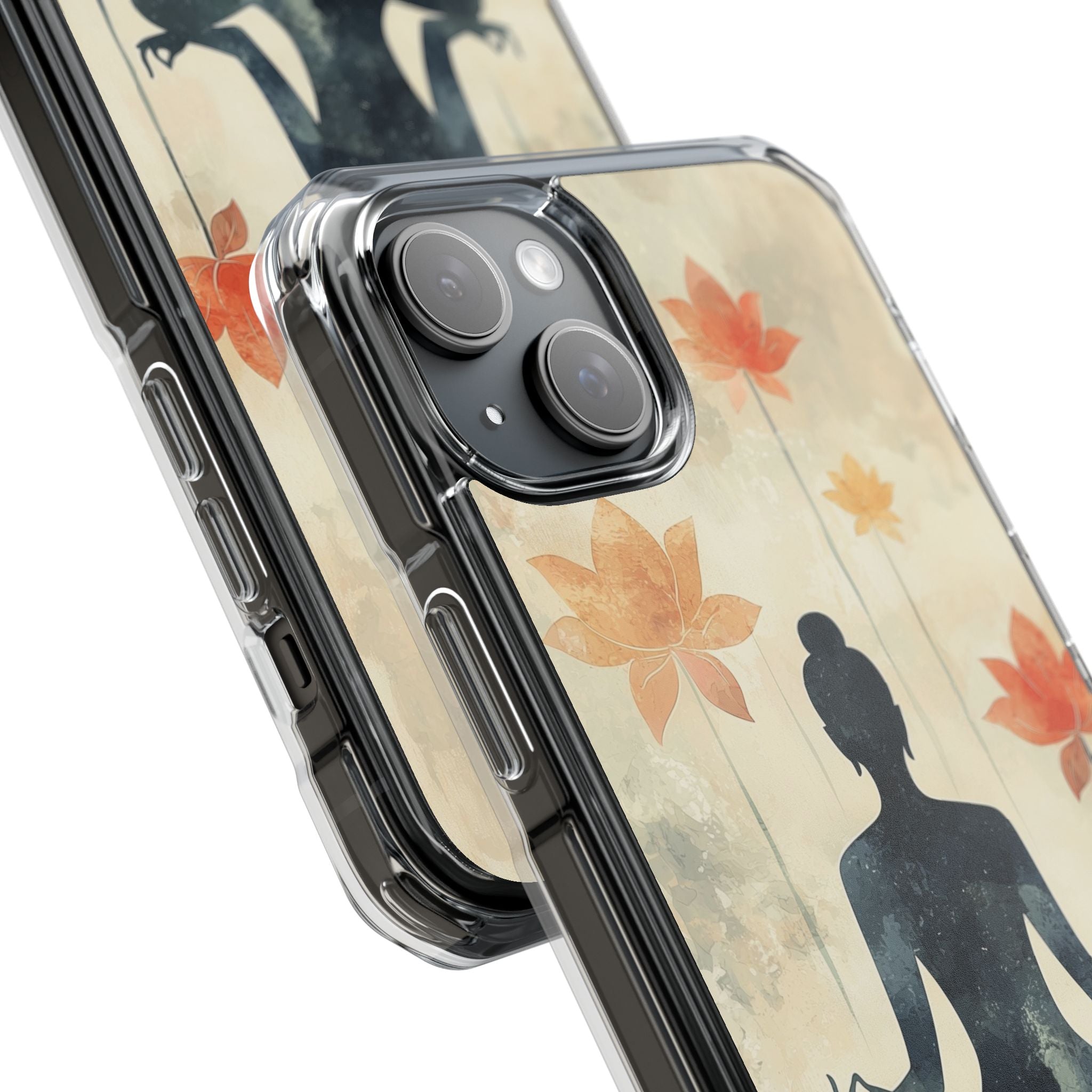 Lotus Blooms Surround iPhone Case - Impact