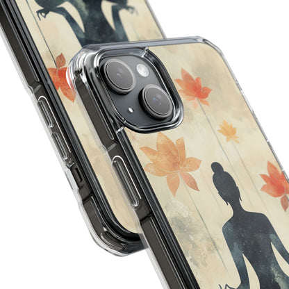 Lotus Blooms Surround iPhone Case - Impact