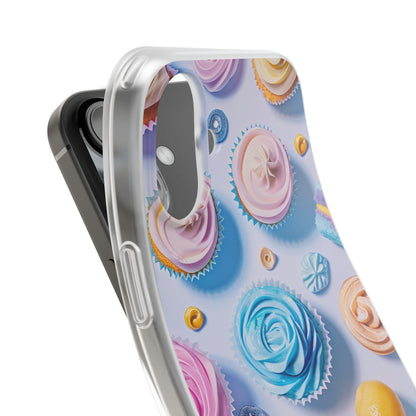 Pastel Whimsy Desserts - Flexi iPhone 16 Phone Case