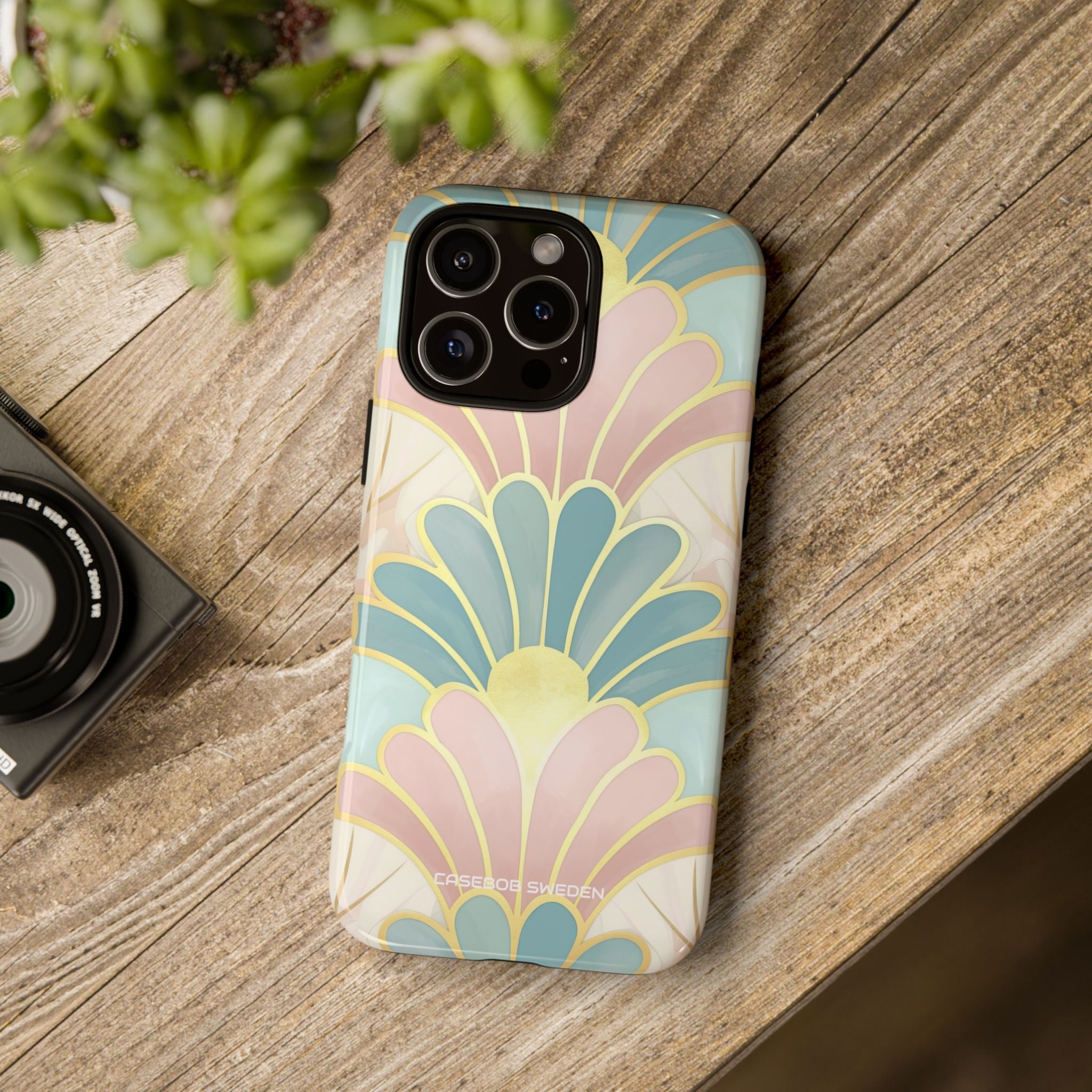 Pastel Deco Elegance - Tough iPhone 16 Phone Case