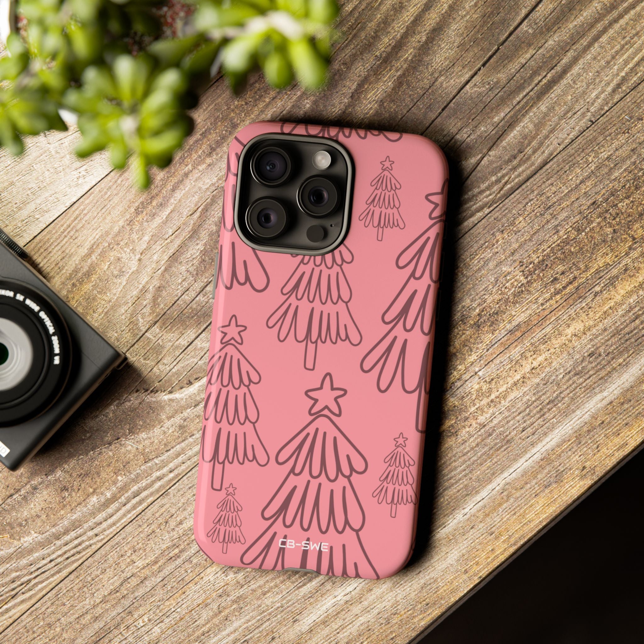 Playful Trees Dance - iPhone Case