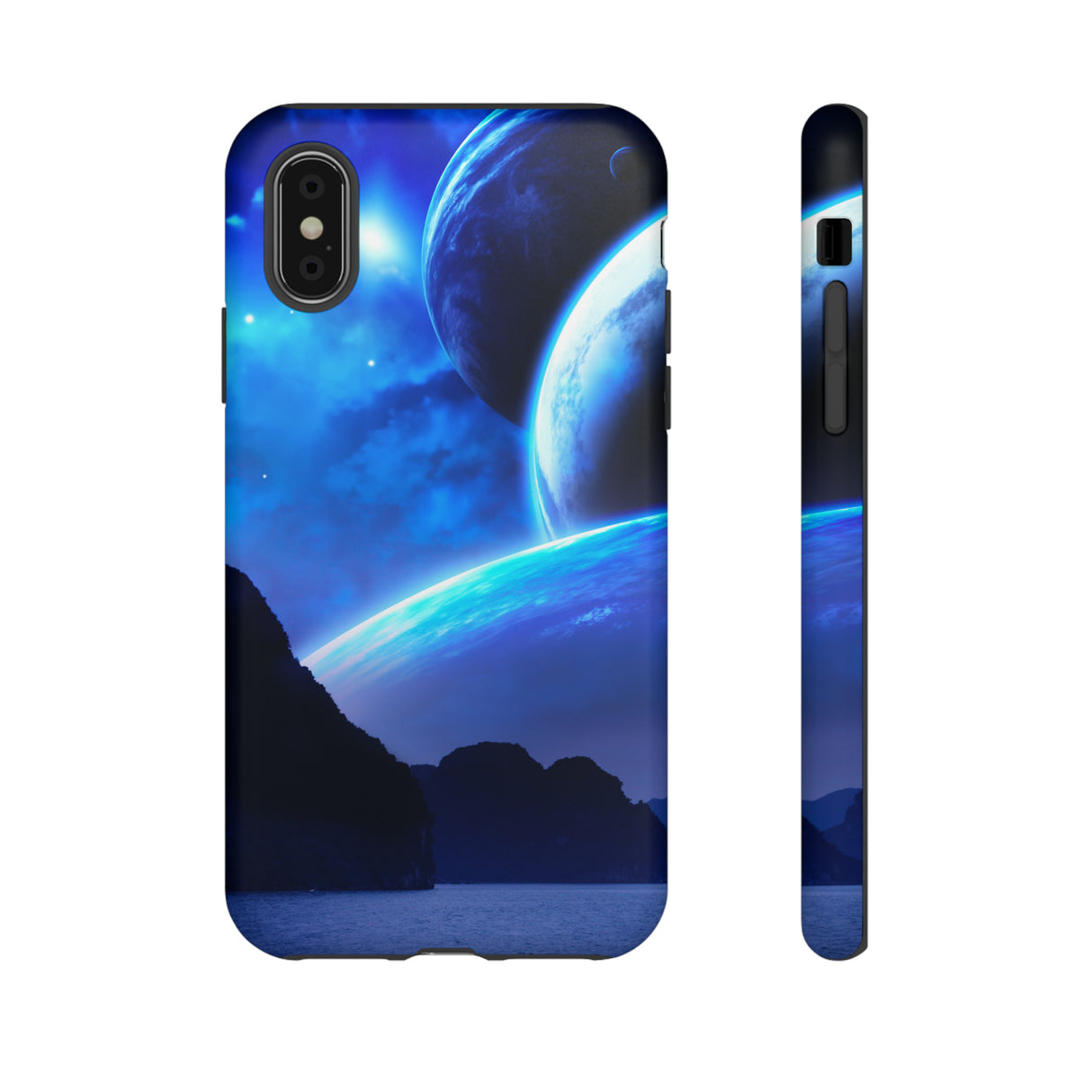 Fantasy Planet Nebula - Protective Phone Case