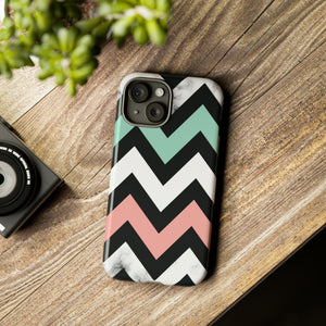 Chevron Shapes - Protective Phone Case