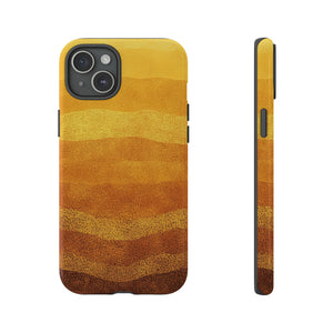 Sunset Gleam: Radiant Gradient - Protective Phone Case