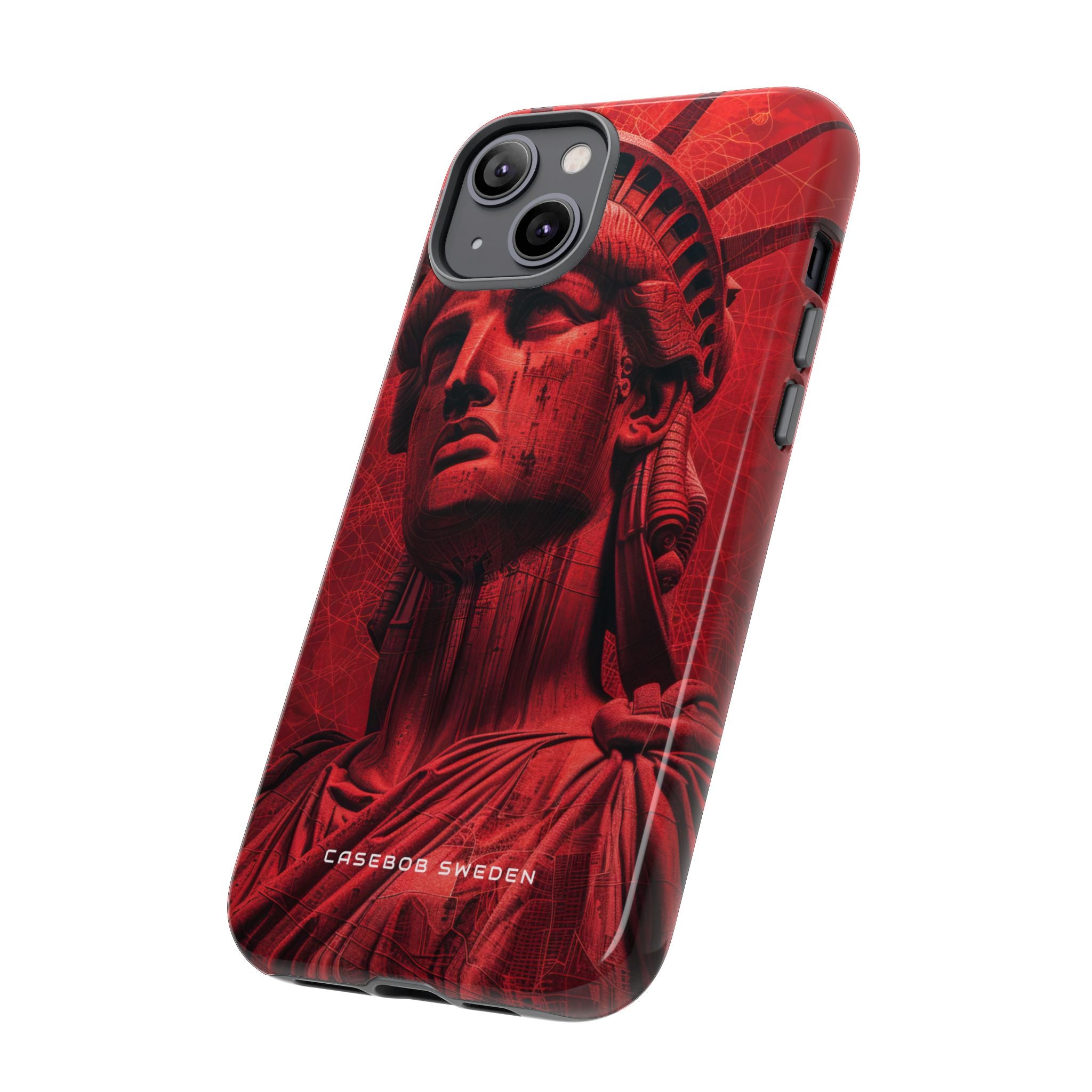 Zen Red Liberty Vision iPhone 14 - Tough Phone Case