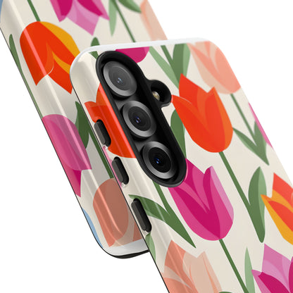 Tulip Harmony Green Samsung S25+ Case - Tough