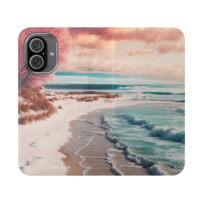 Pink Breeze Tree - iPhone 16  Case - Wallet