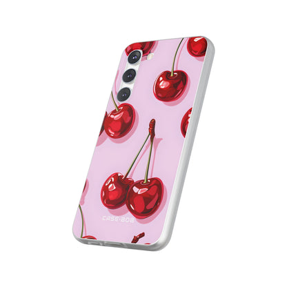 Glossy Cherry Burst Samsung S23 Plus Case - Soft