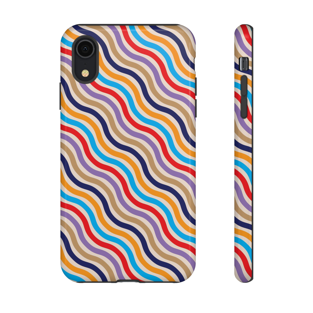 Thin wave Line - Protective Phone Case