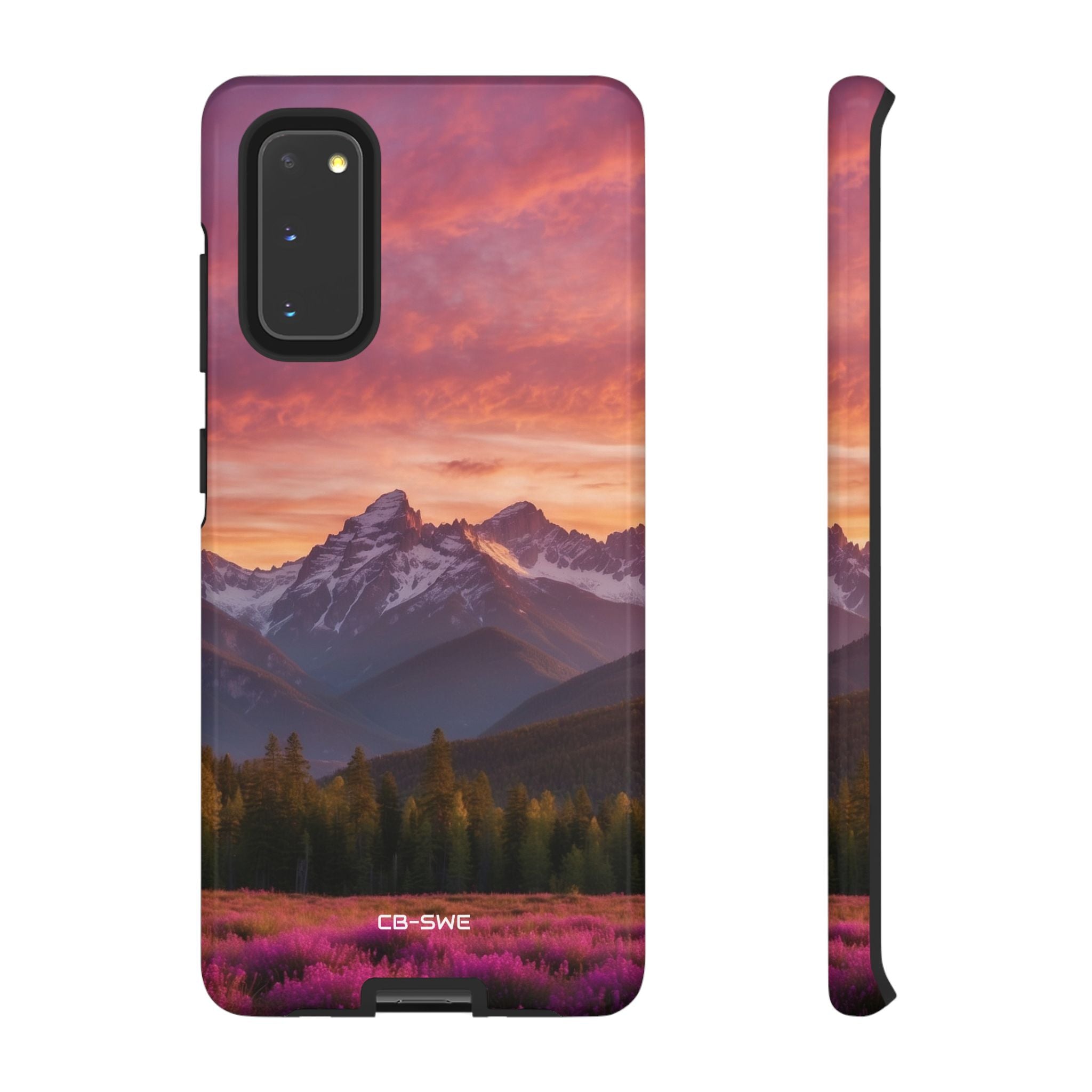 Mountain Peaks Glow - Samsung Case