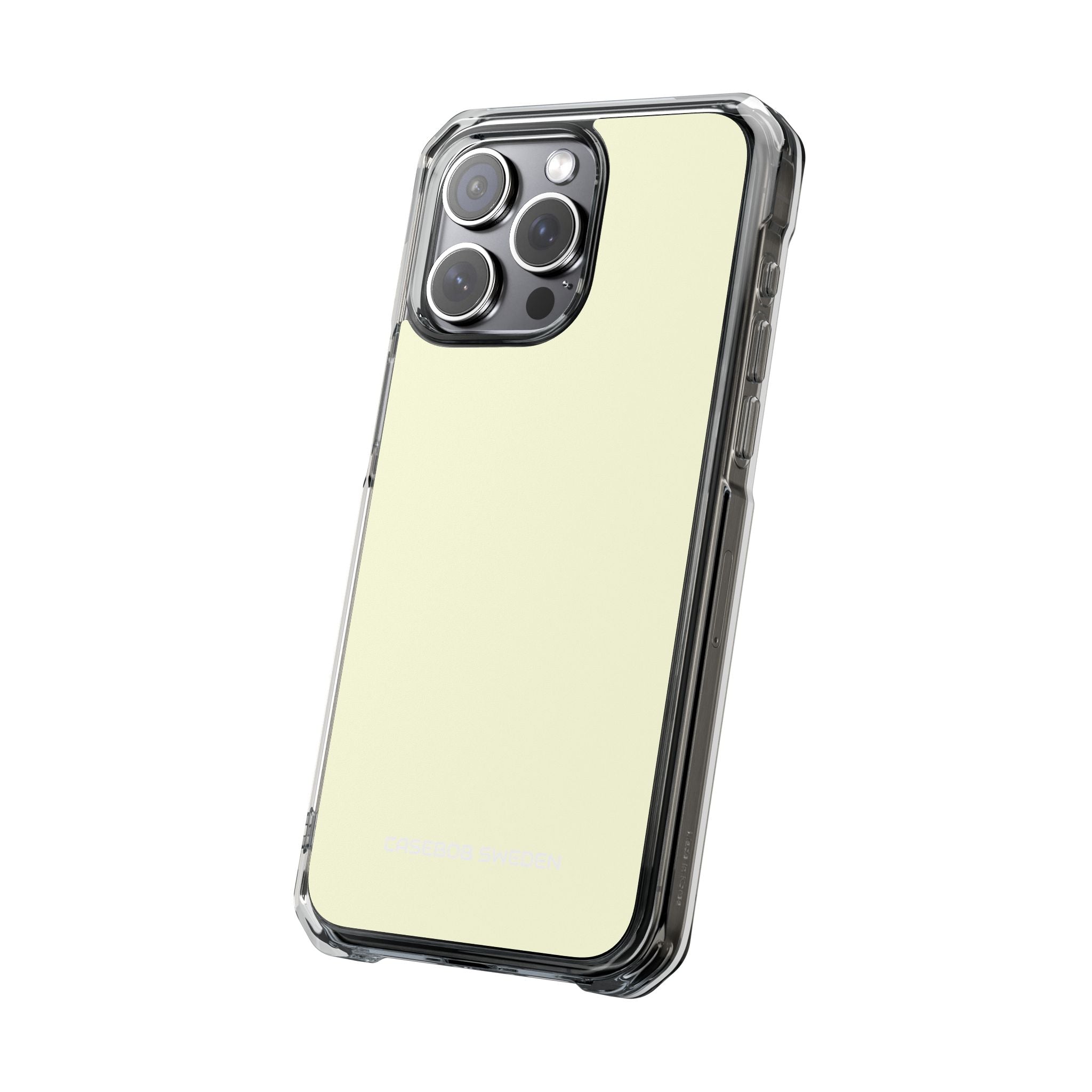 Pastel Yellow - Clear Impact iPhone 15 Phone Case