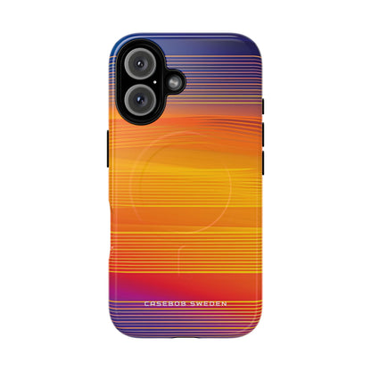 Gradient Sunset Flow iPhone 16 | Tough+ Phone Case