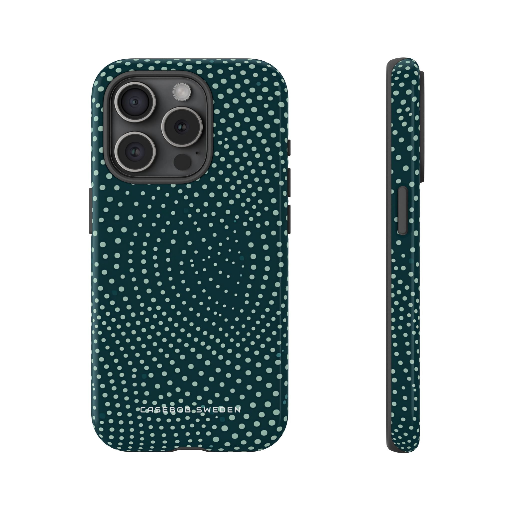 Teal Rippleflow iPhone 15 - Tough Phone Case