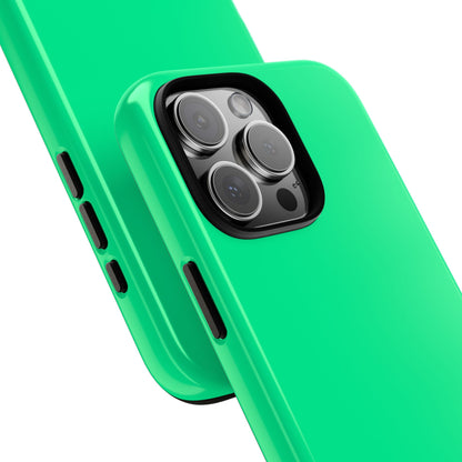 Medium Spring Green iPhone 16 - Tough Phone Case