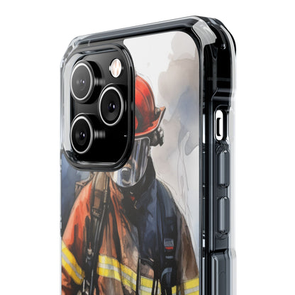 Firefighter In Motion iPhone Case - Impact