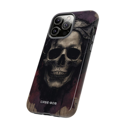 Gothic Skull Crown iPhone 14 Pro Max Case - Tough