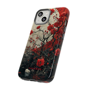 Moonlit Rose Peace - Protective Phone Case