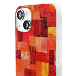 Warm Tone Pattern | Phone Case for iPhone (Flexible Case)