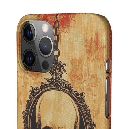 Gothic Skull Elegance iPhone 12 - Slim Phone Case